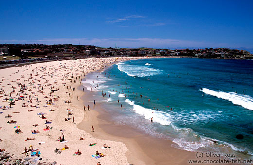 bondi beach australia. Bondi beach
