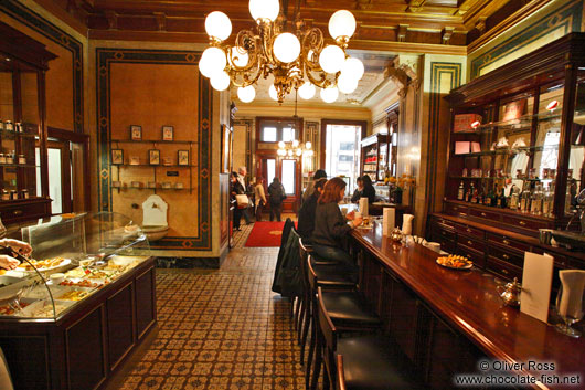 Inside the Demel café house in Vienna