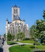 Travel photography:Ghent Saint Nicholas Church, Belgium