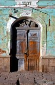 Travel photography:Door in Uyuni, Bolivia