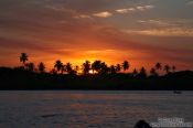 Travel photography:Boipeba Island sunset , Brazil