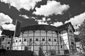 Travel photography:The Globe Shakespeare theatre in London, United Kindom, England