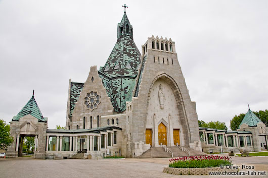 The Notre Dame du Cap pilgrimage church