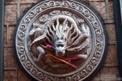 Travel photography:Dragon sculpture at Kunming´s Yuantong temple , China