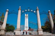 Travel photography:Monument in Kunming, China