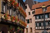 Travel photography:Facades in Barr, France