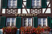 Travel photography:Obernai pharmacy, France