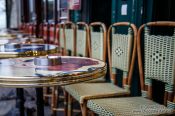 Travel photography:Café in Paris´ Montmartre district, France