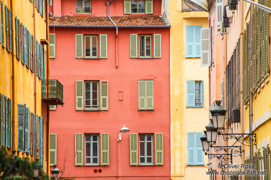 House in the old town in Nice