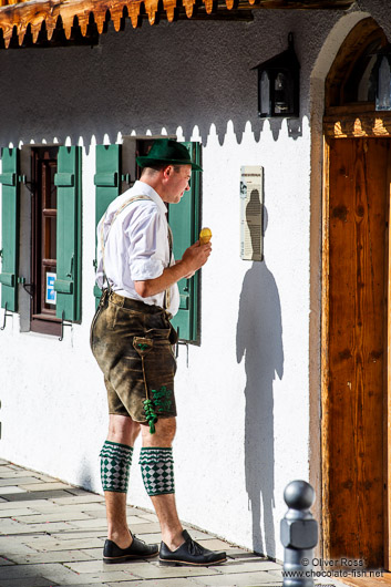 Man in Lederhosen