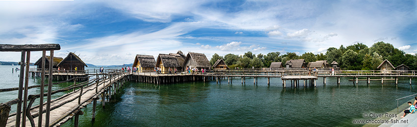 Neolithic stilt houses on the shores of Lake Constance