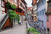 Travel photography:Street in Meersburg , Germany