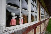 Travel photography:Facade of old farm house, Germany