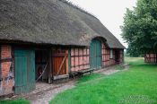 Travel photography:Old 18th century farm houses, Germany