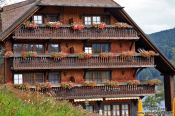 Travel photography:Black Forest house near Titisee, Germany