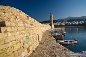 Travel photography:Rethymno harbour, Grece