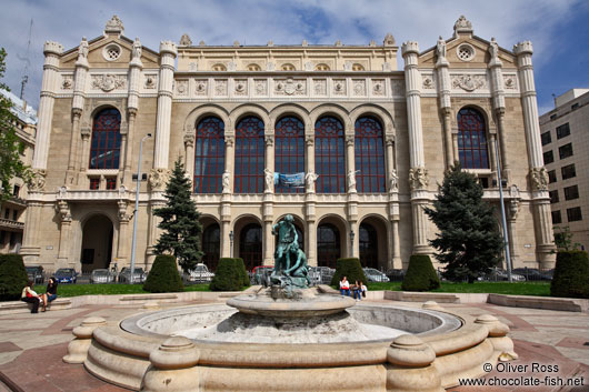 Vigadó theatre in Budapest