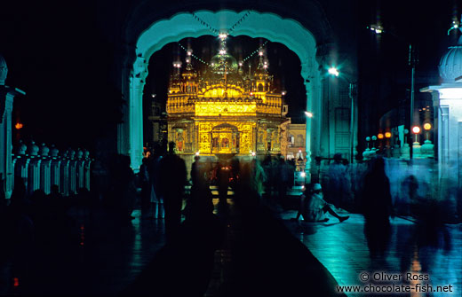 The Golden Temple in Amritsar