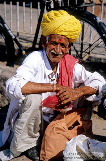Man at Jodhpur market