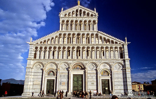 The Duomo (cathedral) in Pisa