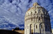 Travel photography:Baptistry in Pisa, Italy