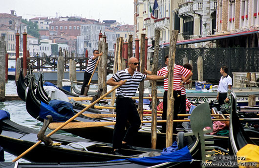 Gondoliere in Venice