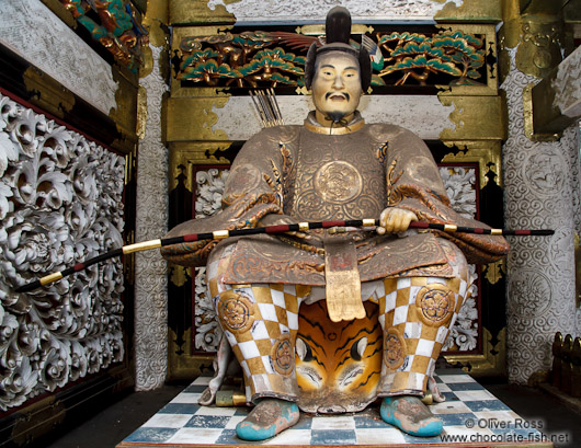 Guardian outside the Nikko temple complex
