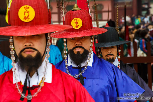 Gyeongbokgung palace guards