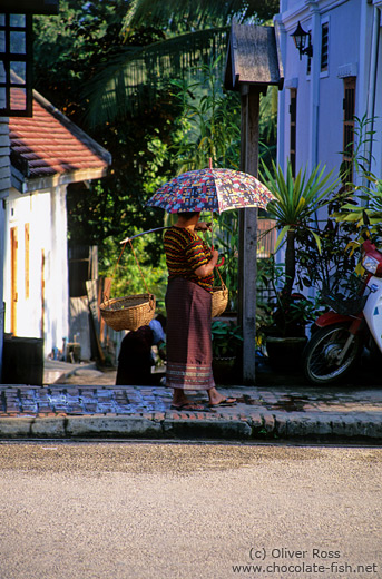 Street scene in Luang Prabang