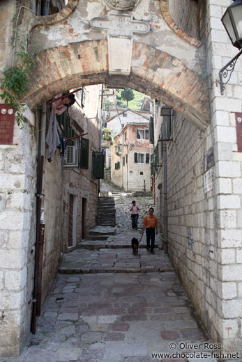 Small alley in Kotor
