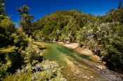 Travel photography:River in Abel Tasman National Park, New Zealand