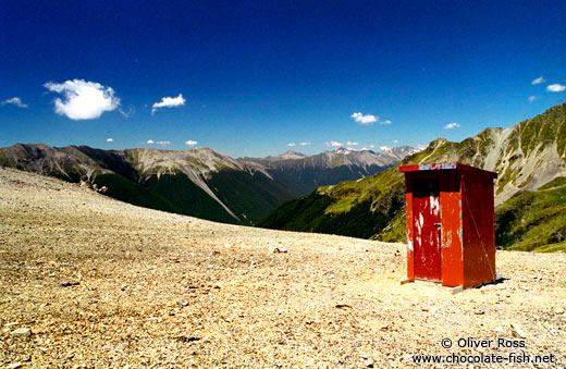 Toilet on Mt. Angelm