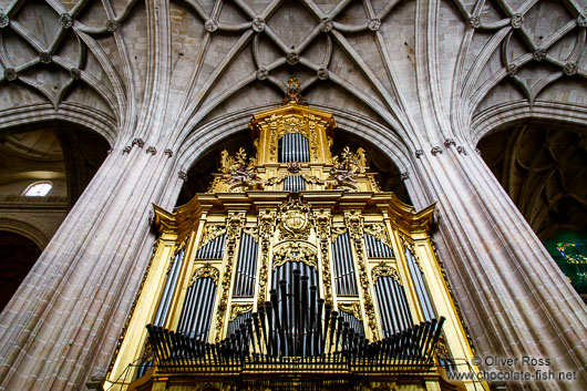 Inside Segovia Cathedral