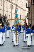 Travel photography:Religious procession during Semana Santa (Easter) in Salamanca, Spain