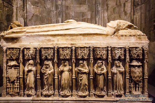 Tomb in Girona cathedral