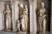 Travel photography:Sculptures at Montserrat monastery, Spain