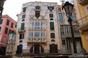 Travel photography:Old house in Palma, Spain