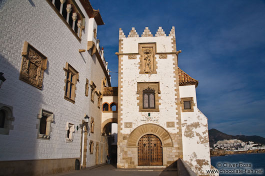 Old city in Sitges