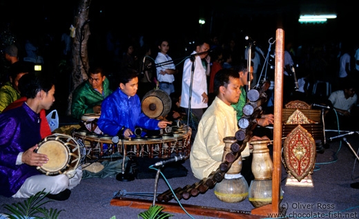 Traditional Thai music band