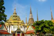 Travel photography:Wat Pho temple in Bangkok, Thailand