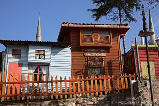 Small replicas of old Ottoman houses