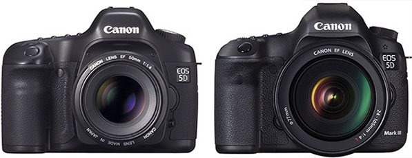 Canon EOS 5D and 5D Mark III