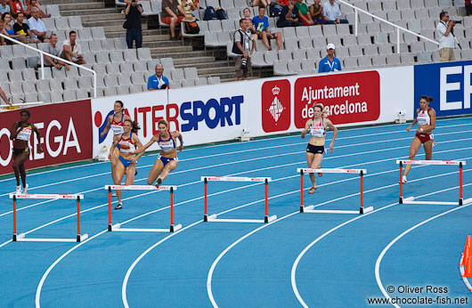 The Women´s Semi-final of 400m hurdles