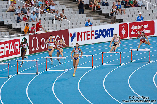 The Women´s Semi-final of 400m hurdles