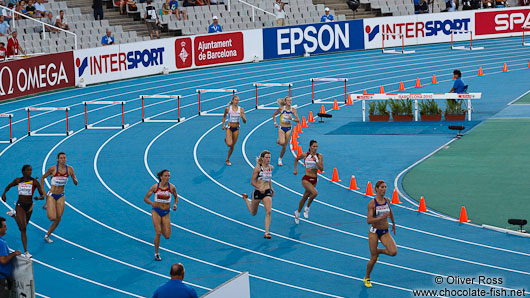 The Women´s Semi-final of 400m hurdles