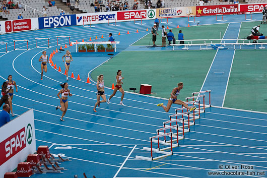 The Women´s Semi-final of 400m hurdles