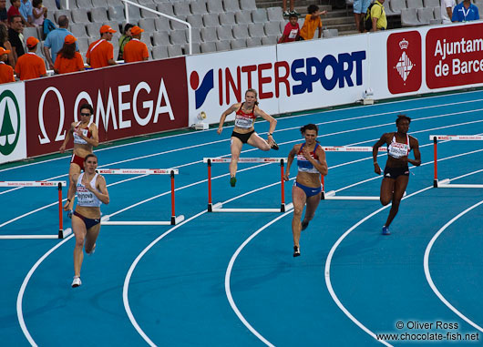 The Women´s Semi-final of 400m hurdles