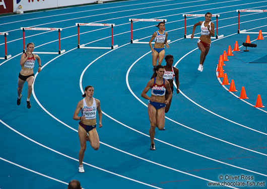 The Women´s Semi-final of 400m hurdles