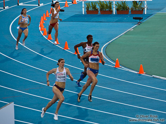 The Women´s Semi-final of 400m hurdles