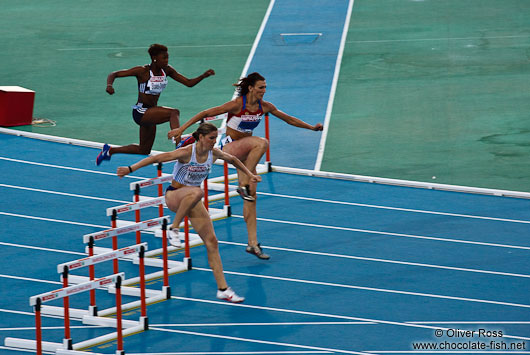 The Women´s Semi-final of 400m hurdles